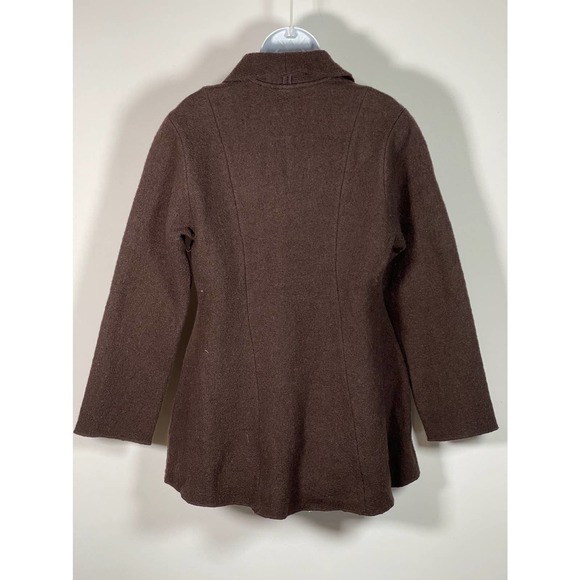 NEW NWT TSD Two Star Dog 100% Wool Brown Button Front Jacket ed Sz S L XL - Picture 3 of 9